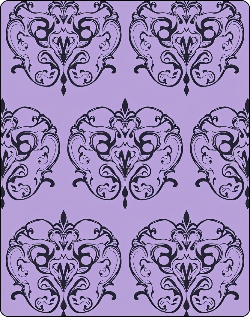 Ornate Paisley Floral Pattern Rug