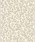 Delicate Vine Leaf Pattern Rug