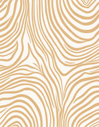 Abstract Wavy Stripe Pattern Design Rug