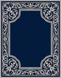 Classic Floral Scrollwork Design Rug