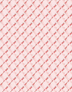Soft Pink Gemstone Pattern Rug