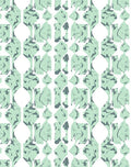 Mint Abstract Geometric Pattern Rug