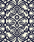 Classic Floral Damask Pattern Rug