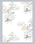 Soft Blossom Sketch Pattern Rug