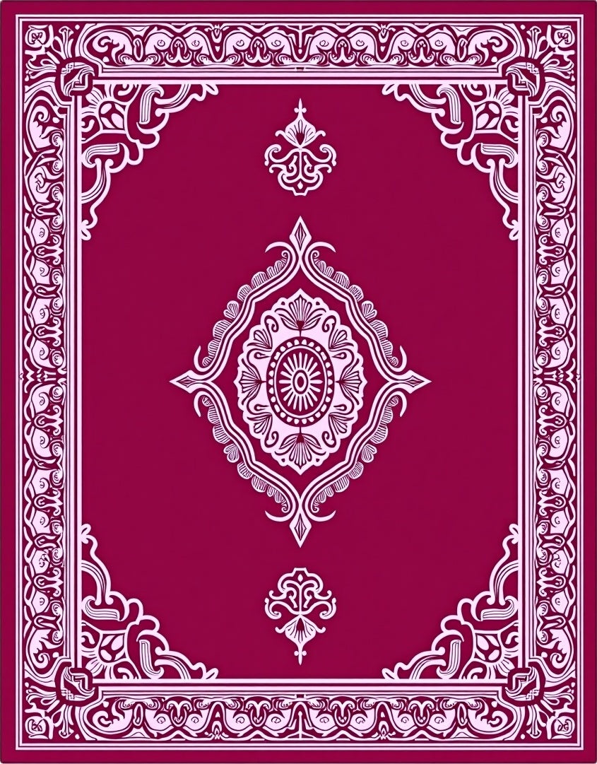 Traditional Intricate Floral Medallion Rug