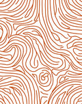 Flowing Contour Wood Grain Abstract Design Rug