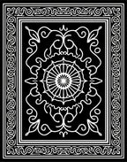 Floral Scrollwork With Central Medallion Design Rug