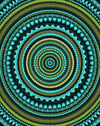Intricate Mandala Patterned Rug