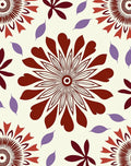 Floral Medallion Patterned Design Rug