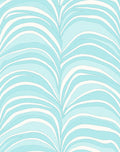 Cool Blue Layered Abstract Design Rug