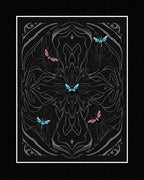 Mystical Dragonfly Mandala Design Rug