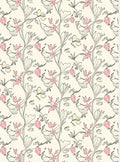 Delicate Floral Vine Pattern Rug