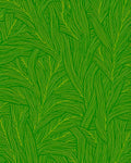 Lush Green Leafy Pattern Rug