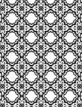Ornate Scroll Work Lace Pattern Rug
