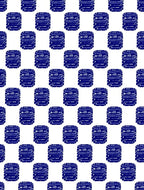 Abstract Circuit Board Pattern Rug