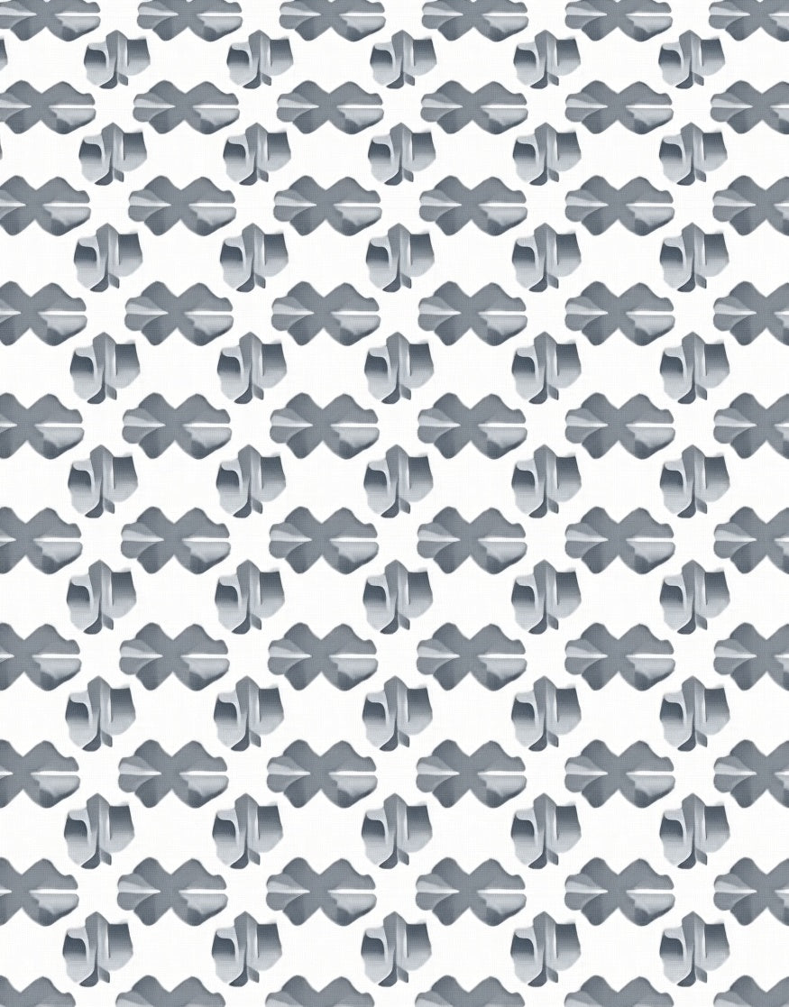 Modern Geometric 3D Cloud Pattern Rug