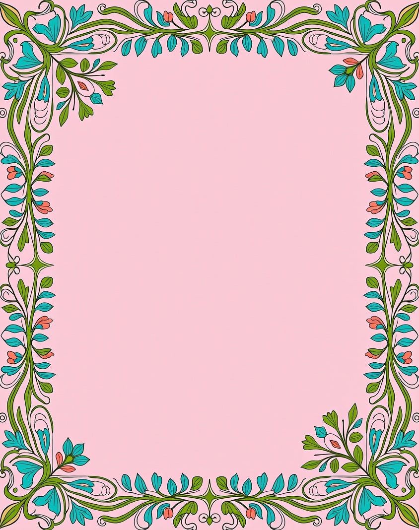 Elegant Floral Swirls Accent Rug
