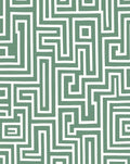 Geometric Maze Pattern Rug