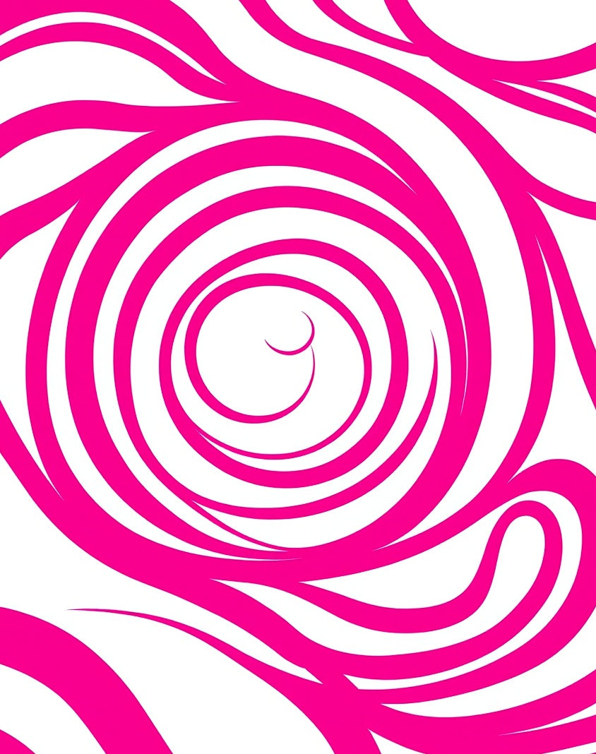 Bright Swirl Pattern Rug