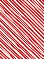 Dynamic Red White Stripes Pattern Rug
