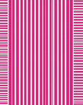 Bright Pink and White Stripe Pattern Rug