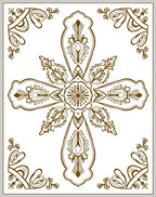 Elegant Floral Botanical Inspired Rug