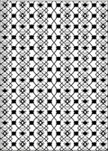 Geometric Lattice And Detail Pattern Rug