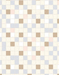 Checkerboard Pattern Modern Pastel Squares Rug