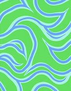 Swirling Abstract Pattern Rug