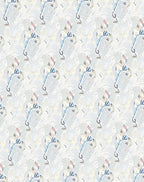 Abstract Floral Watercolor Art Rug