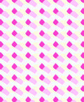Pink And Yellow Geometric Pattern Rug