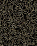Black Gold Abstract Woven Pattern Rug