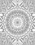 Intricate Mandala Pattern Rug