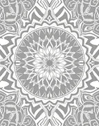 Intricate Mandala Pattern Rug