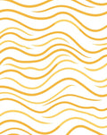 Golden Wave Pattern Rug Design Rug