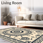 Mandala Style Ornate Classic Rug