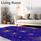 Exploding Starburst Pattern Rug