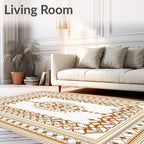 Elegant Intricate Geometric Print Rug