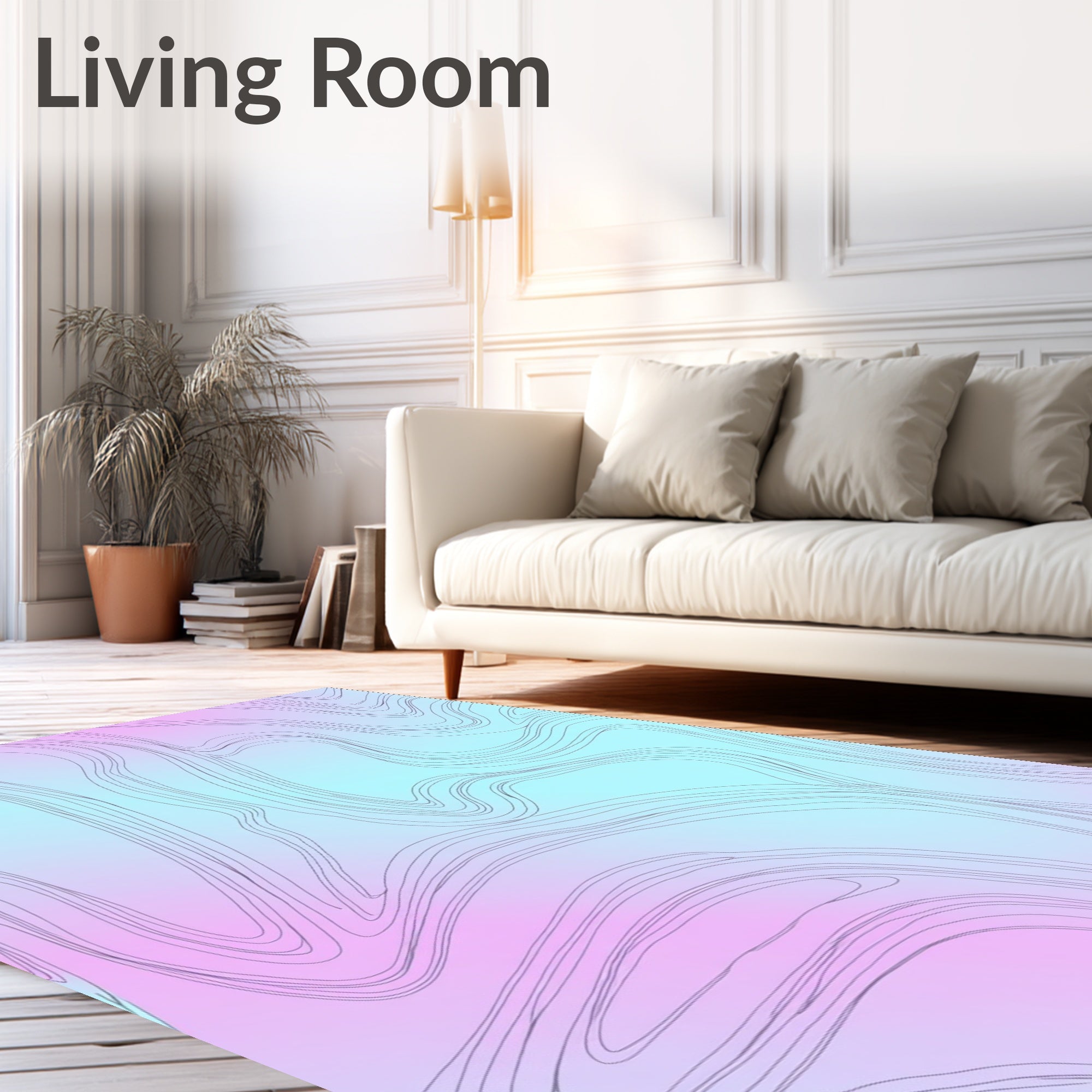 Abstract Gradient Contour Rug
