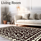 Intricate Geometric Pattern Rug