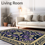 Royal Floral Elegant Pattern Design Rug