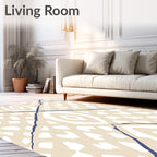 Abstract Diamond Geometric Design Rug