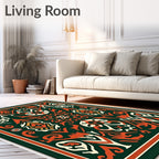 Bold Tribal Patterned Rug