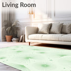 Starburst Mid Century Modern Pattern Rug