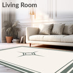 Classic Starburst With Border Design Rug