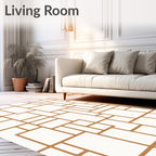 Modern Geometric Forms Rug