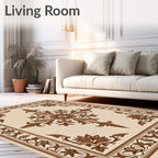 Classic Floral Medallion Pattern Rug