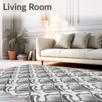 Art Deco Fan Pattern Rug
