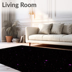 Cosmic Stars Pattern Rug