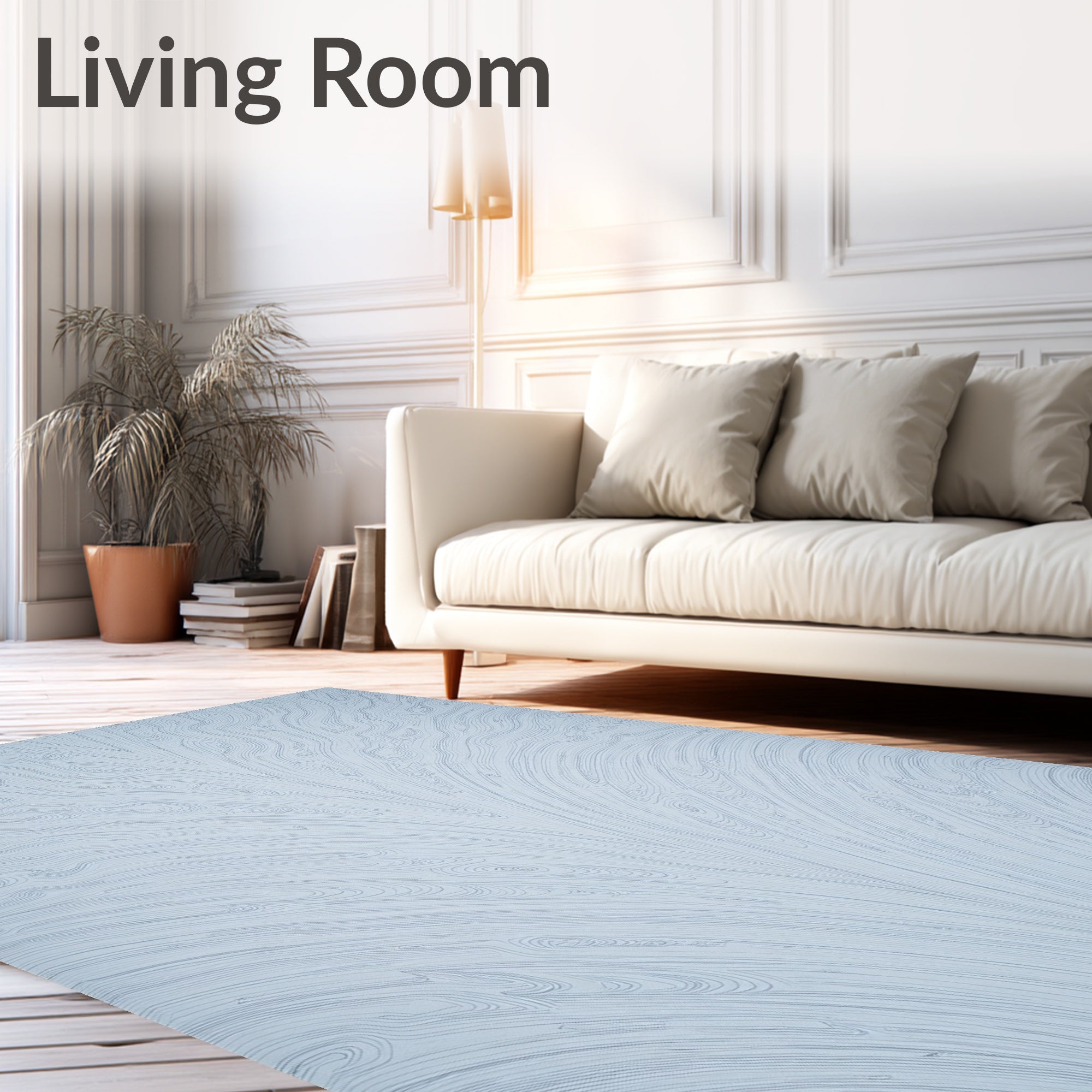 Abstract Stream Pattern Rug